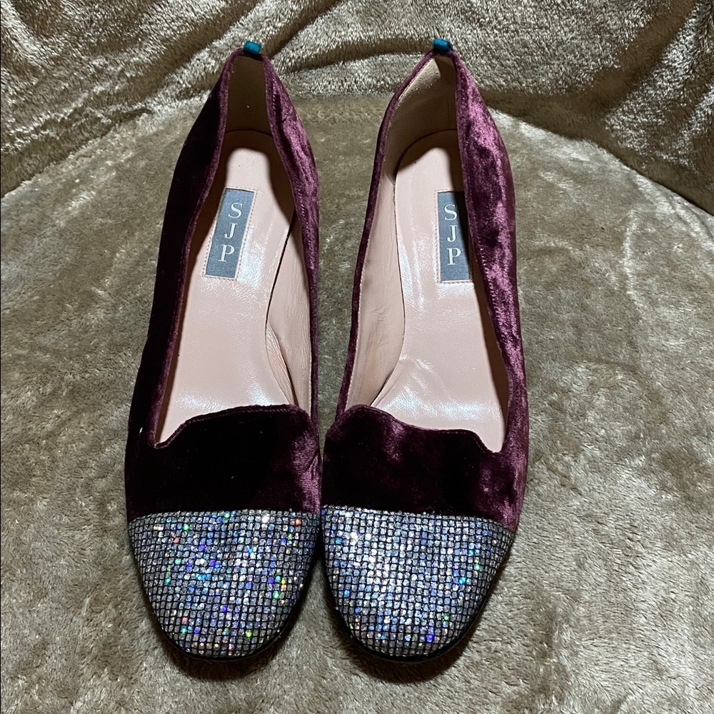 SJP by Sarah Jessica Parker Daze Velvet Pumps 37.5
